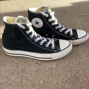 Black High Top Converse!